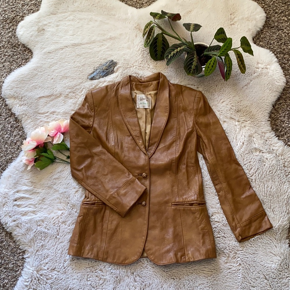 Vintage leather jacket